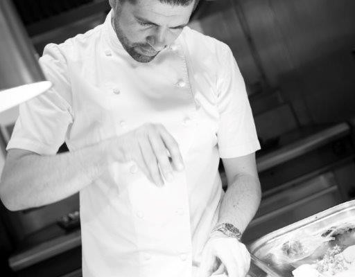 Arnaud in the kitchen